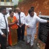 නව තෙමහල් ගොඩනැගිල්ල සඳහා මුල්ගල තැබීම